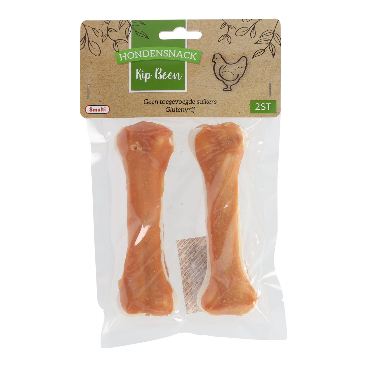 Hondensnack been kip 15 cm 2 stuks Hondensnack been kip 15 cm 2 stuks