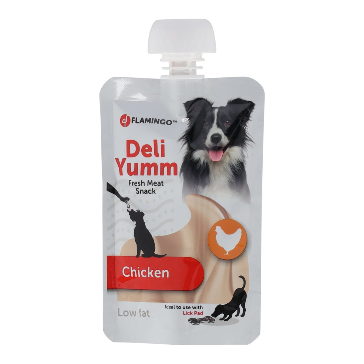 Hondensnack pasta kip 90 gr Smulti Hondensnack pasta kip 90 gr Smulti