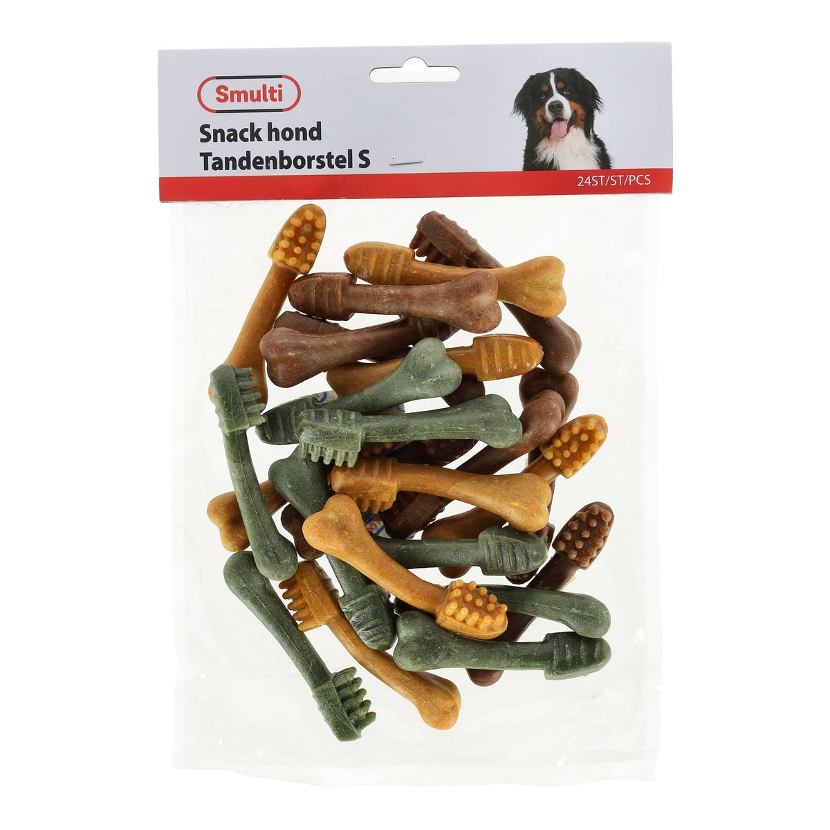 Hondensnack tandenborstel S 24st Hondensnack tandenborstel S 24st