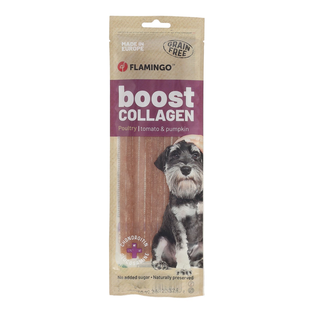 Hondensnack boost kip met collageen 70 g Hondensnack boost kip met collageen 70 g