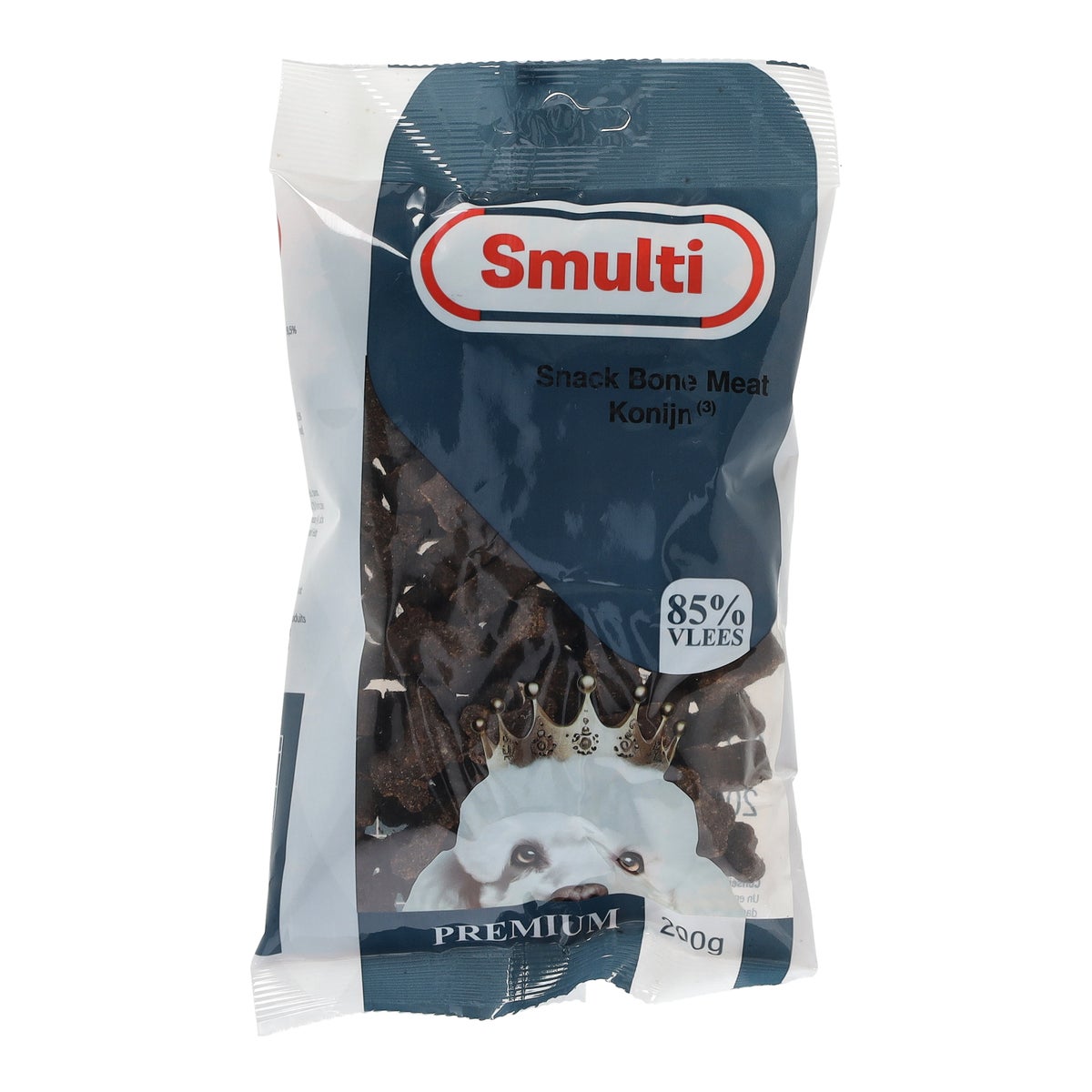 Hondensnack bone meat konijn 200 g Smulti Hondensnack bone meat konijn 200 g Smulti