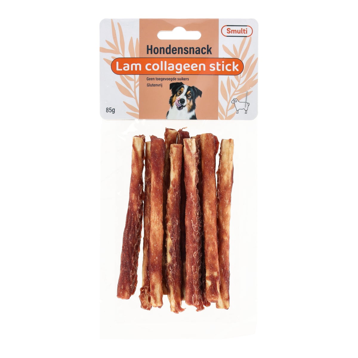 Hondensnack collageen lam stick 85g Hondensnack collageen lam stick 85g