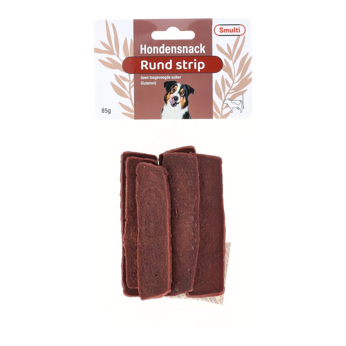 Hondensnack strip rund 85g Hondensnack strip rund 85g