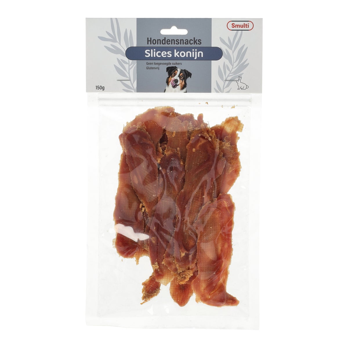 Hondensnack konijn slices 150 g Hondensnack konijn slices 150 g