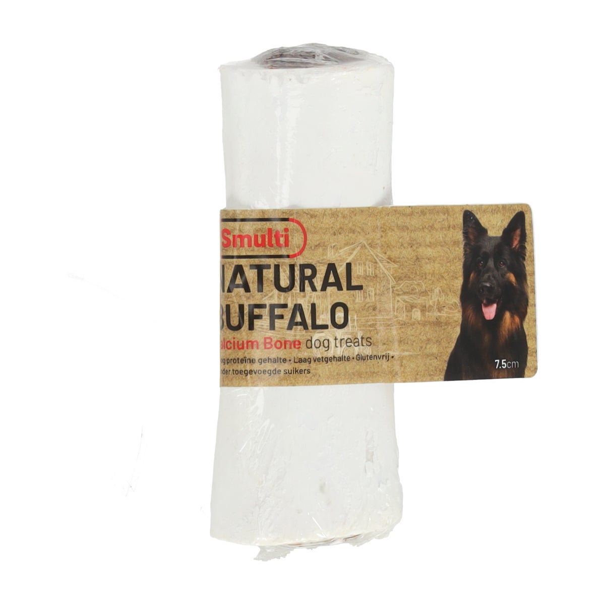 Hondensnack nature calciumbeen met long 7,5cm Smulti Hondensnack nature calciumbeen met long 7,5cm Smulti