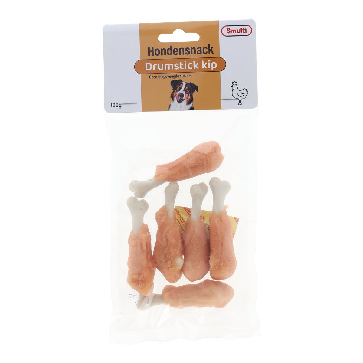 Hondensnack drumstick kip 100 g Hondensnack drumstick kip 100 g