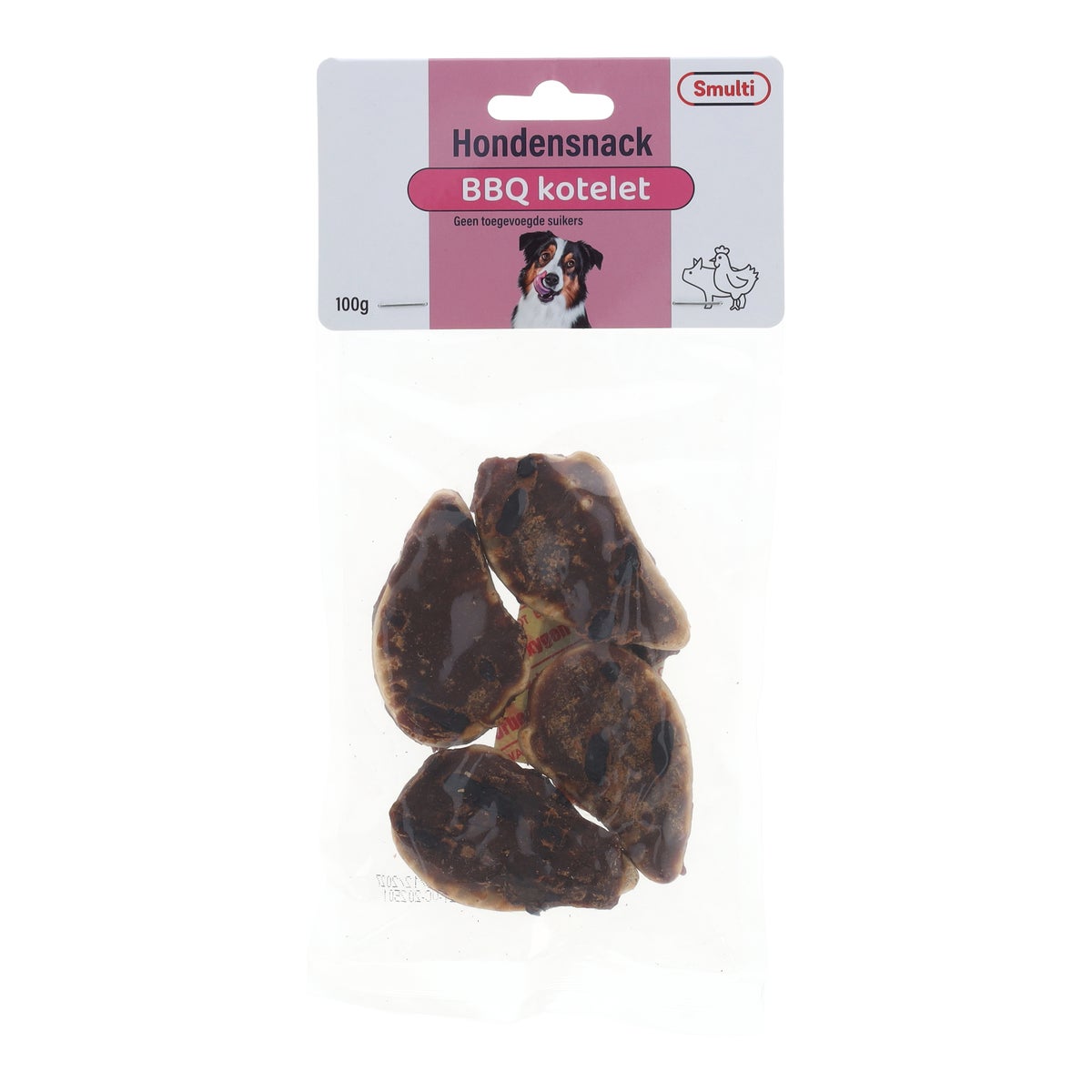 Hondensnack BBQ kotelet 100 g Hondensnack BBQ kotelet 100 g