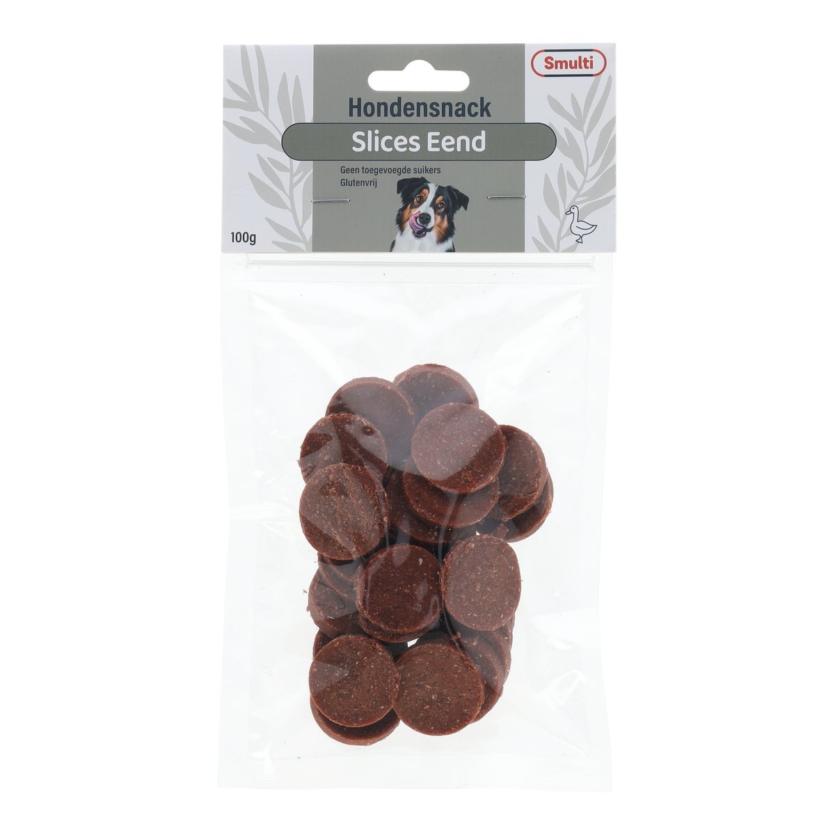 Hondensnack chips eend 100 g Hondensnack chips eend 100 g