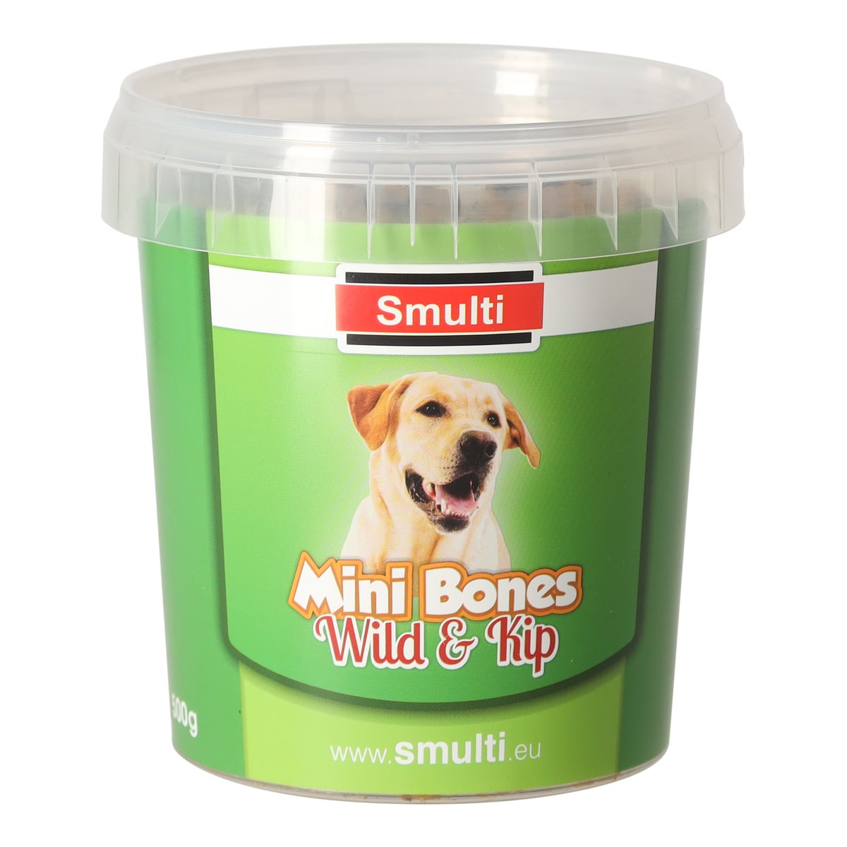 Snack bone wild + kip 500G Smulti Snack bone wild + kip 500G Smulti