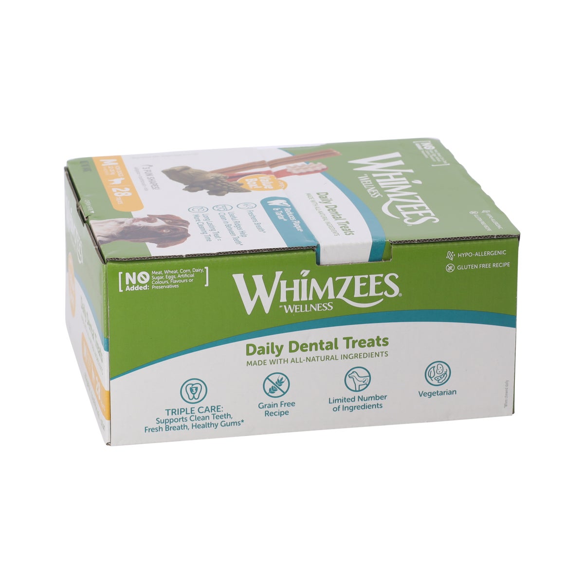 Hondensnack variety box M 28 stuks Whimzees Hondensnack variety box M 28 stuks Whimzees