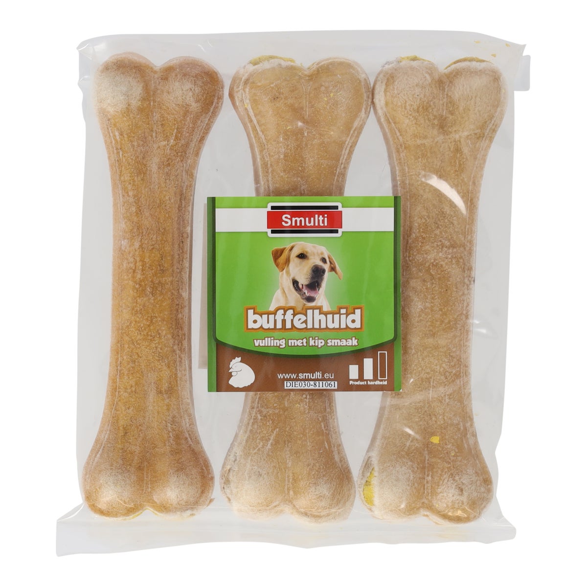 Hondenbeen kip 16 cm 3 stuks Hondenbeen kip 16 cm 3 stuks