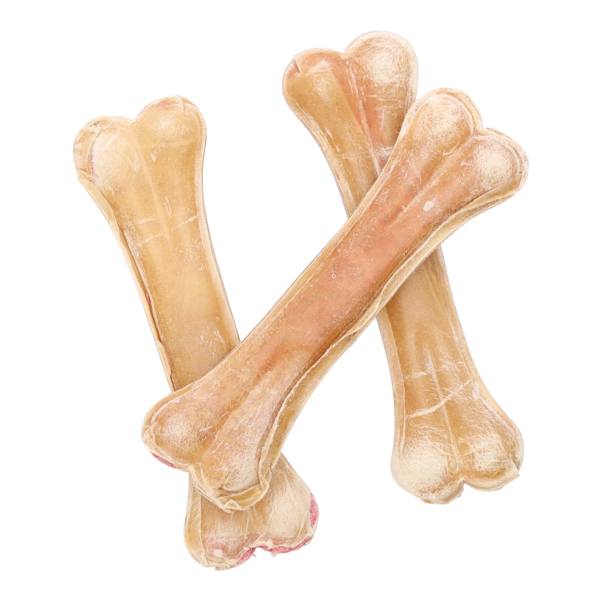 Hondenbeen zalm 16cm 3st Hondenbeen zalm 16cm 3st