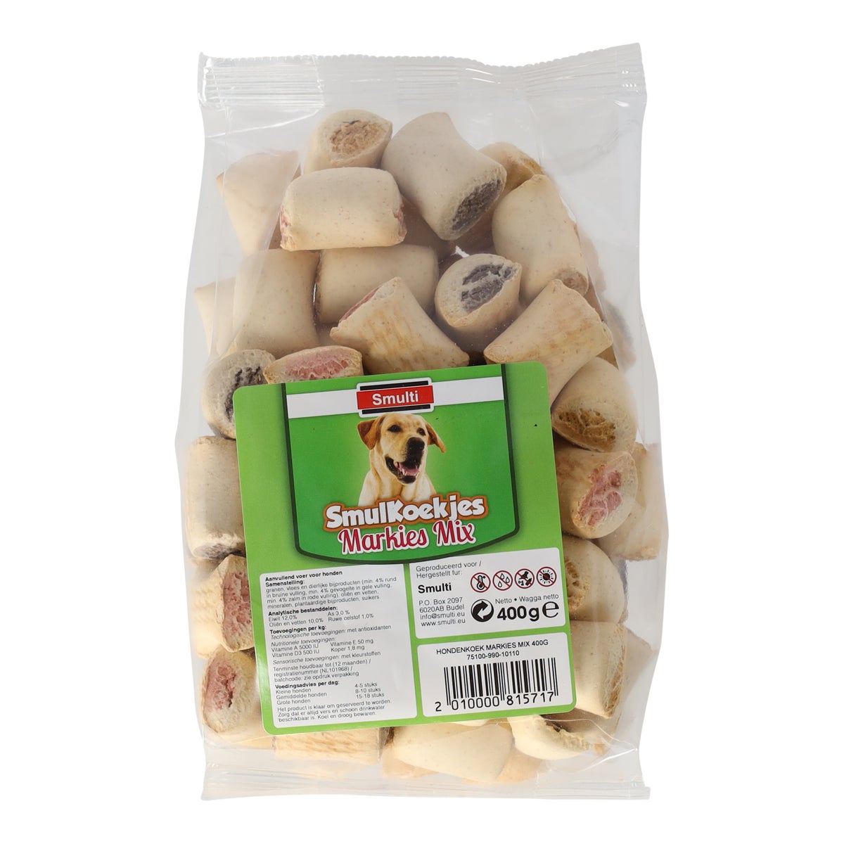 Hondenkoek markies mix 400G Hondenkoek markies mix 400G