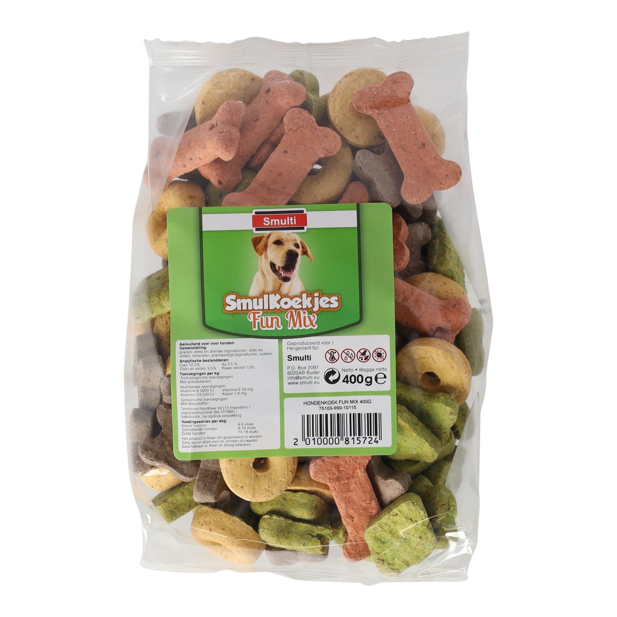 Hondenkoek fun mix 400G Hondenkoek fun mix 400G