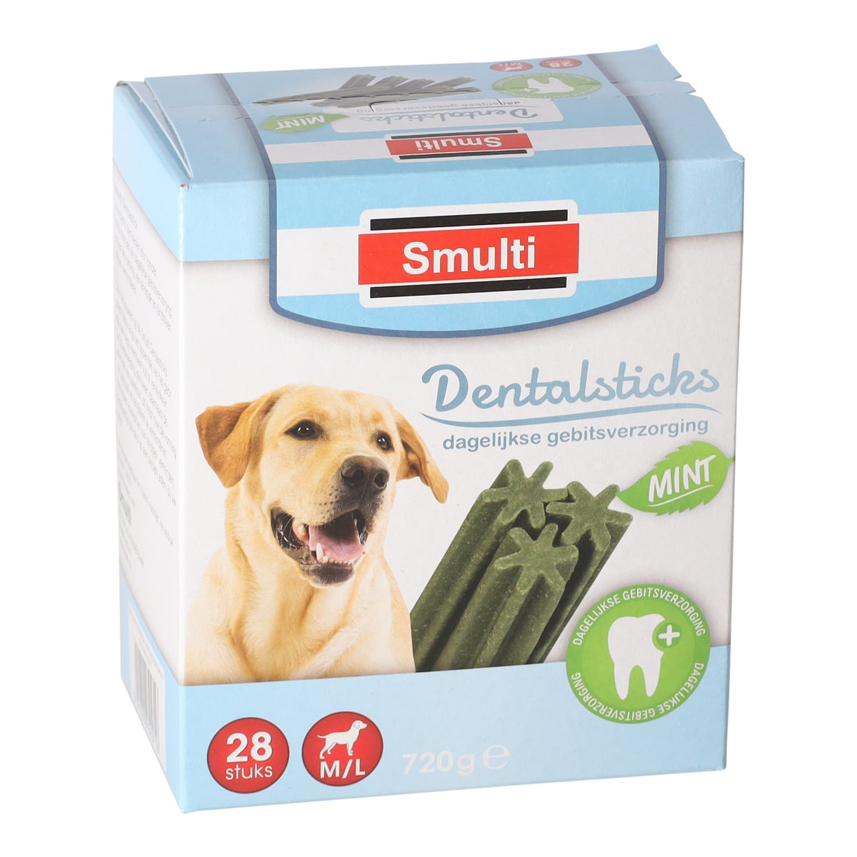 Dentalsticks fresh medium 28 stuks Dentalsticks fresh medium 28 stuks