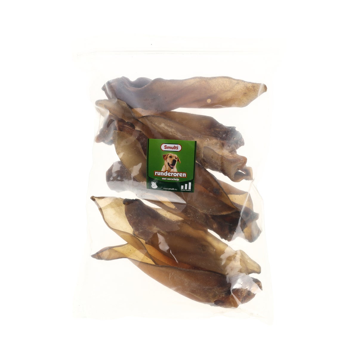 Hondensnack runderoor+schelp 9st Hondensnack runderoor+schelp 9st