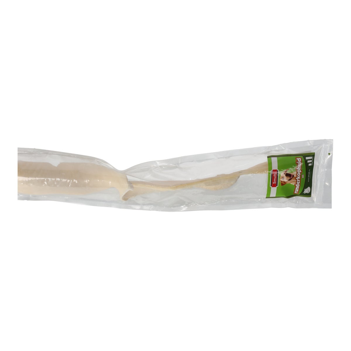 Hondensnack runderkophuid wit 70cm Hondensnack runderkophuid wit 70cm