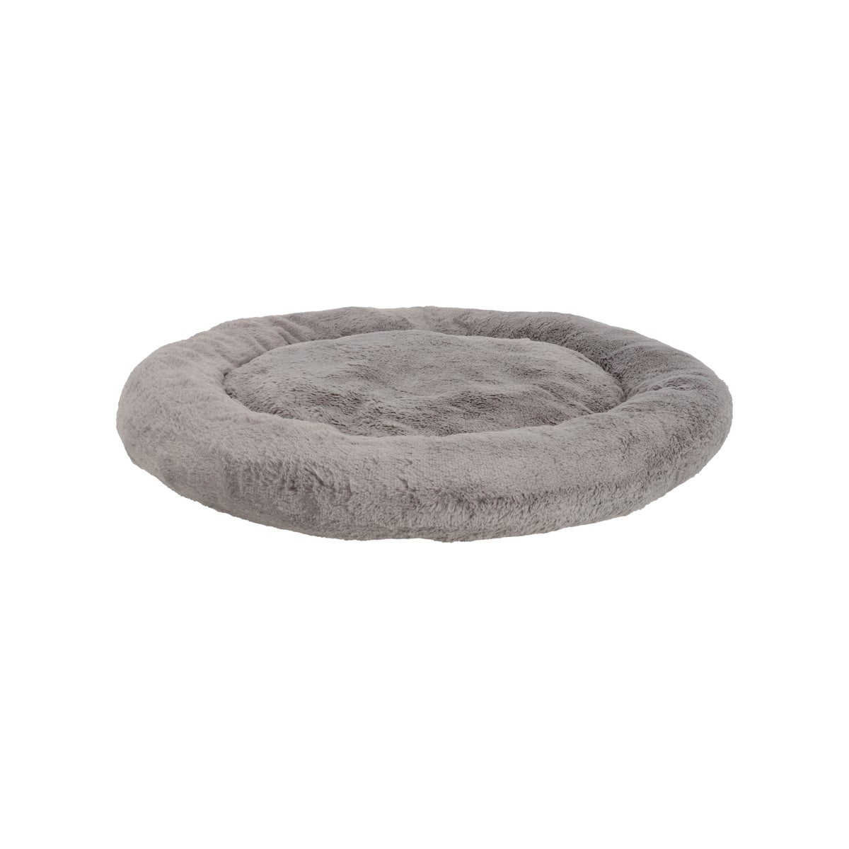 Kussen dier 55 cm rond grijs Kussen dier 55 cm rond grijs
