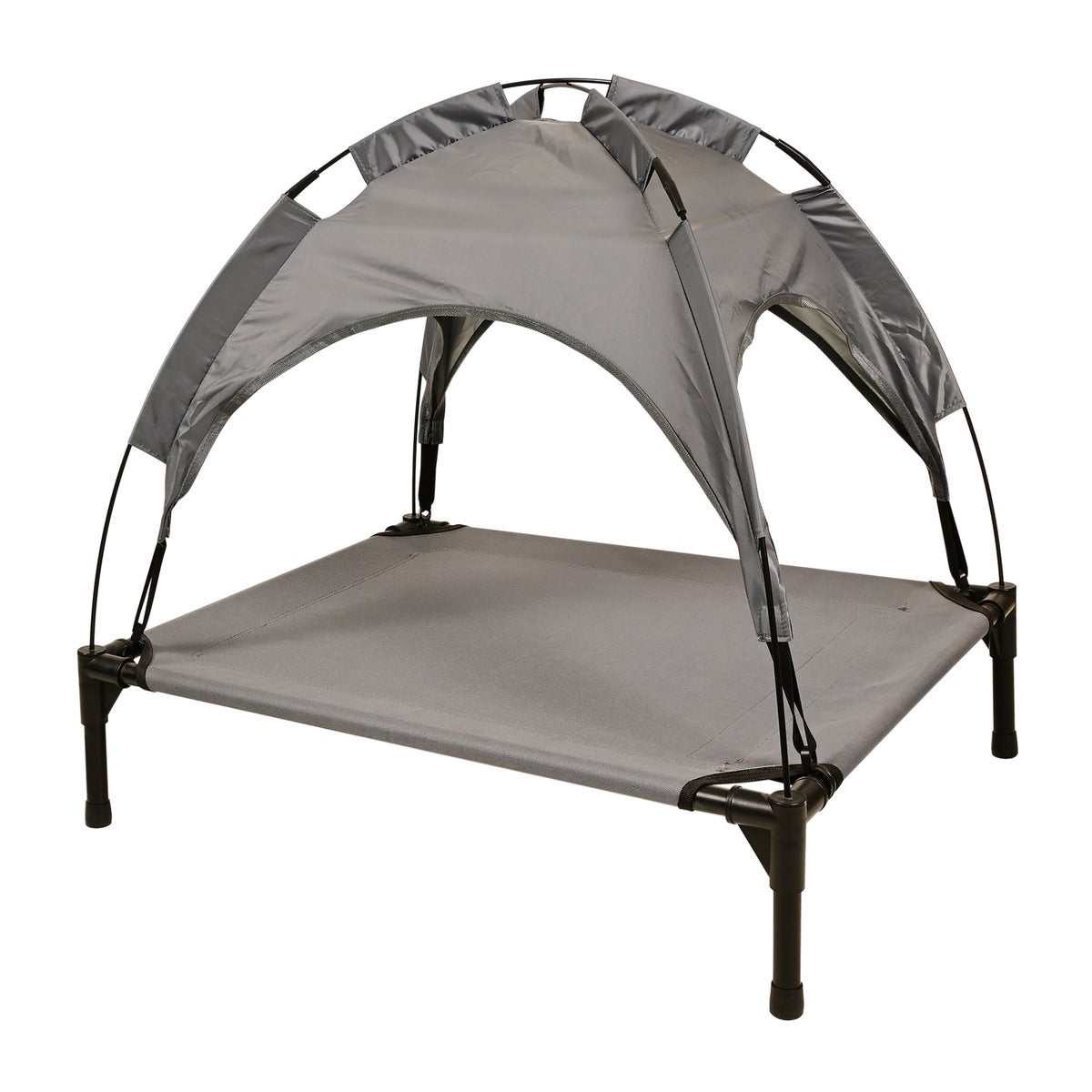 Ligbed Hond En Zonnedak Antraciet Ligbed Hond En Zonnedak Antraciet