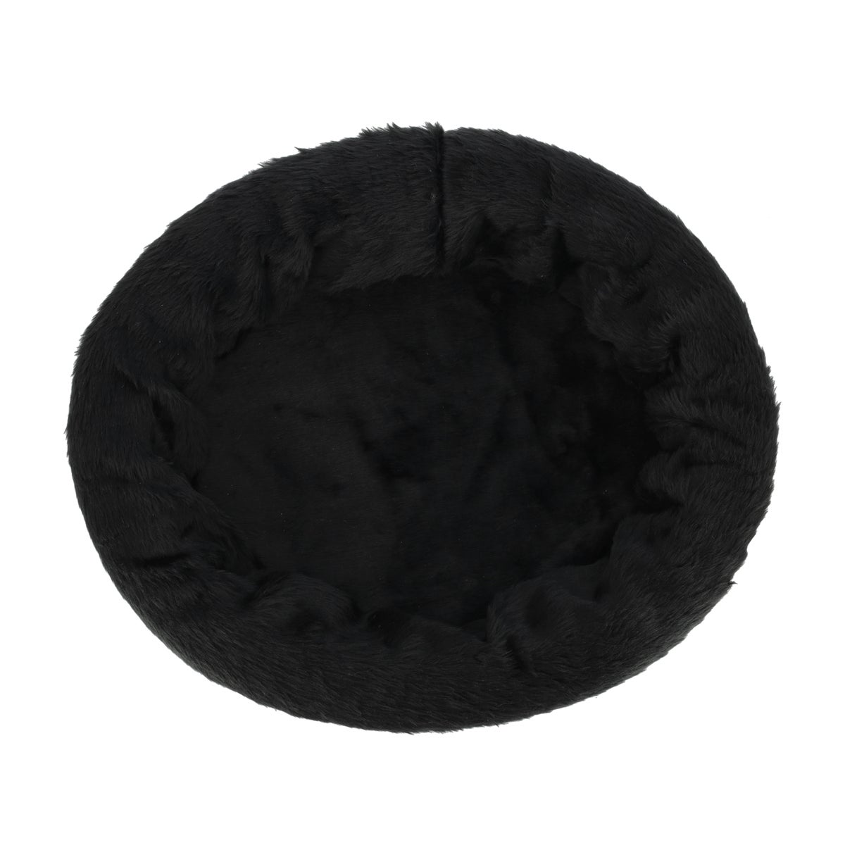 Mand hond teddy zwart 40 cm Mand hond teddy zwart 40 cm