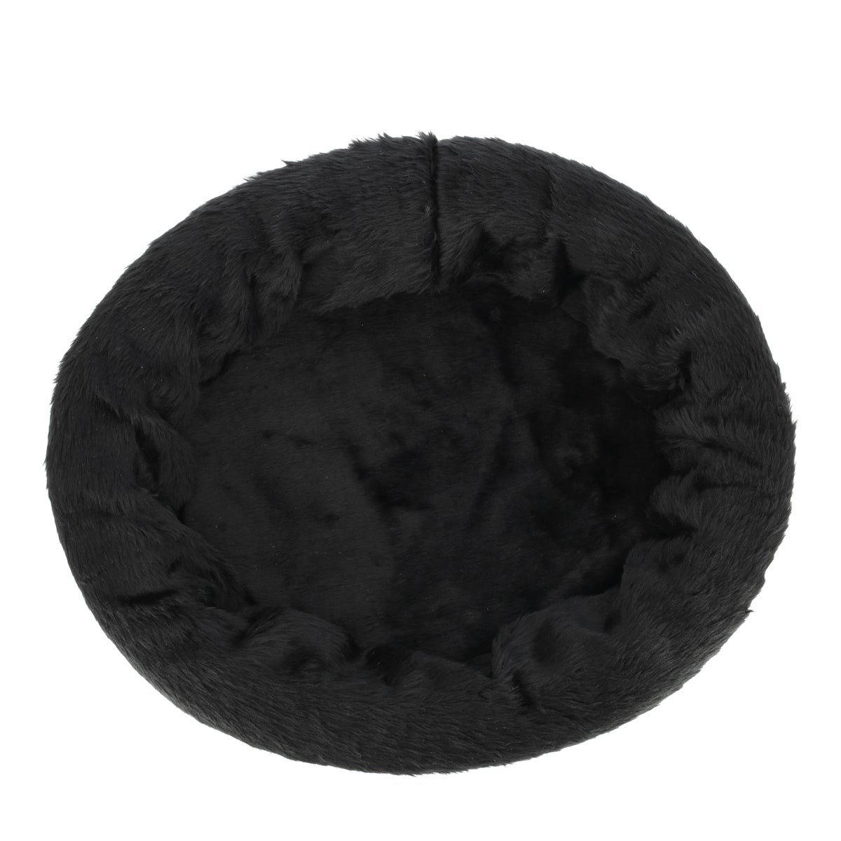 Mand hond teddy zwart 60cm Mand hond teddy zwart 60cm