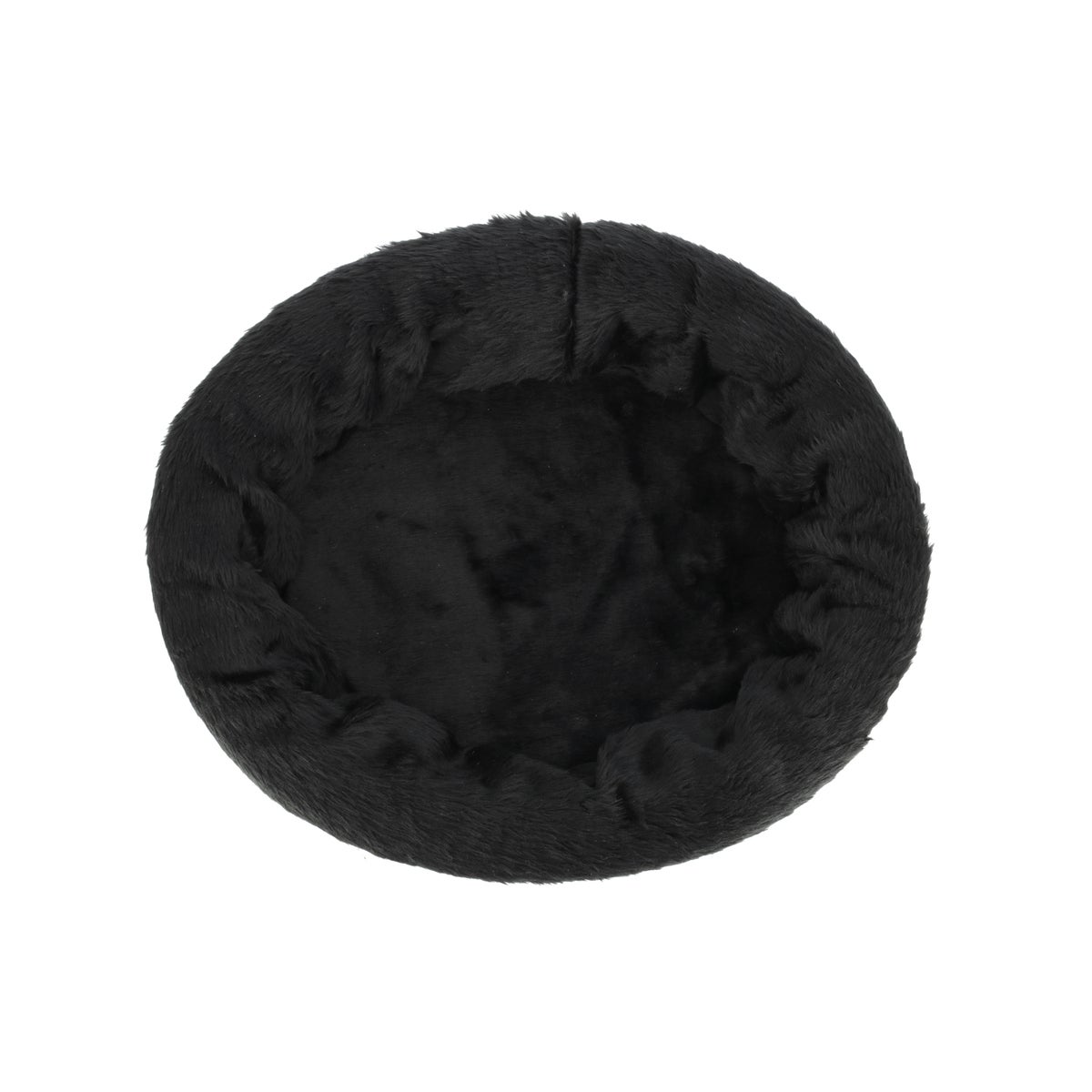 Mand hond teddy zwart 70 cm Mand hond teddy zwart 70 cm