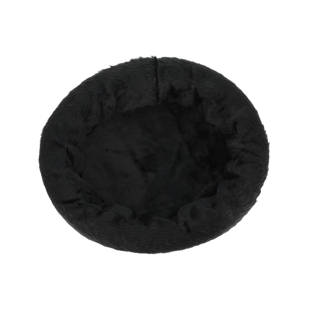 Mand hond teddy zwart 80cm Mand hond teddy zwart 80cm