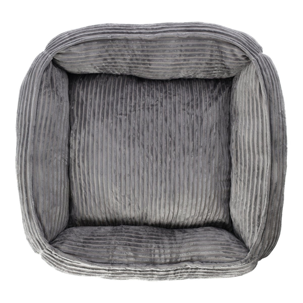 Dierenmand stripe design 65x60x20cm antra Dierenmand stripe design 65x60x20cm antra