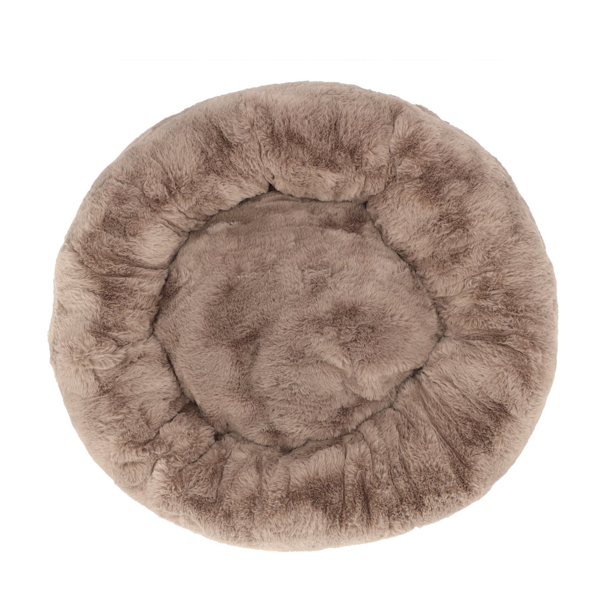 Dierenmand donut soft taupe 58 cm Dierenmand donut soft taupe 58 cm