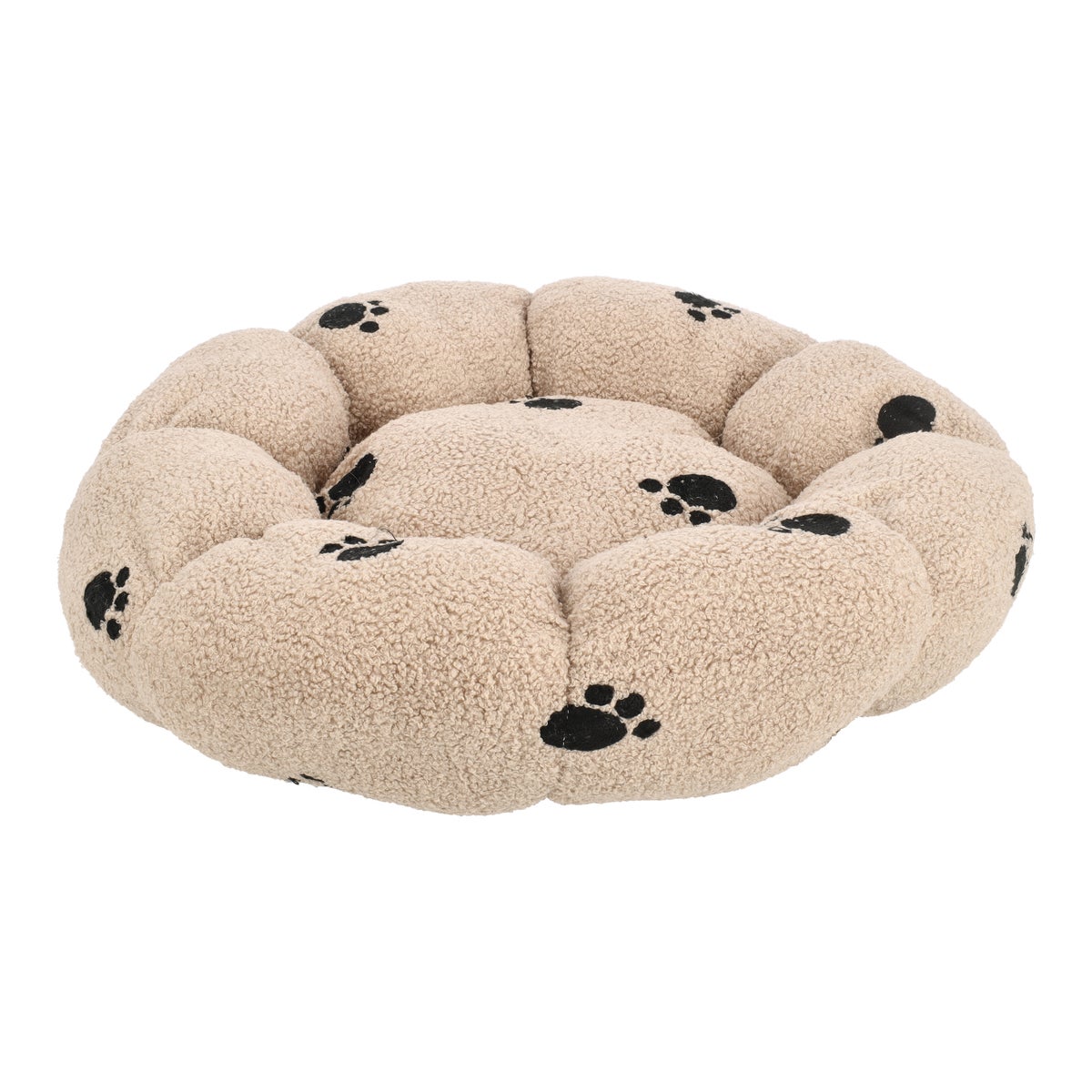 Dierenkussen flower grijs 58 cm Dierenkussen flower grijs 58 cm