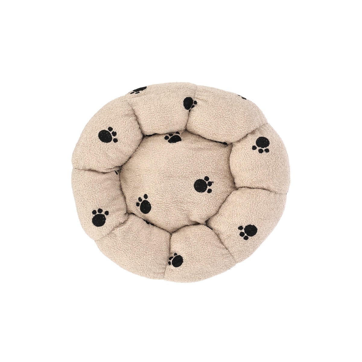 Dierenkussen flower grijs 58 cm Dierenkussen flower grijs 58 cm