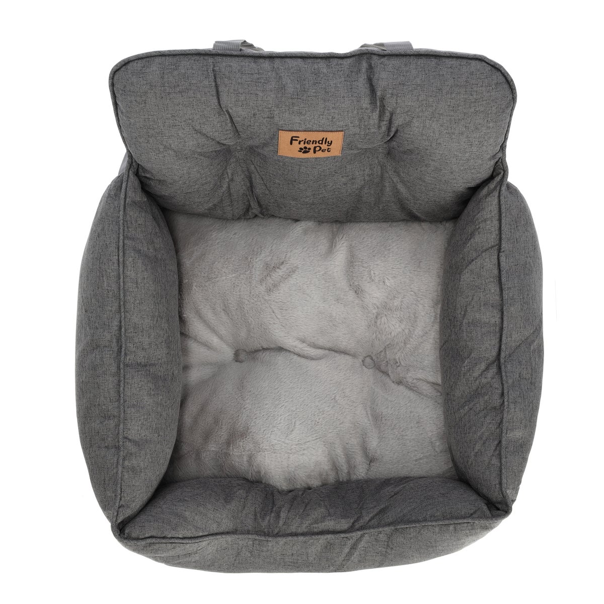 Hondenmand auto 60 x 55 cm grijs Hondenmand auto 60 x 55 cm grijs