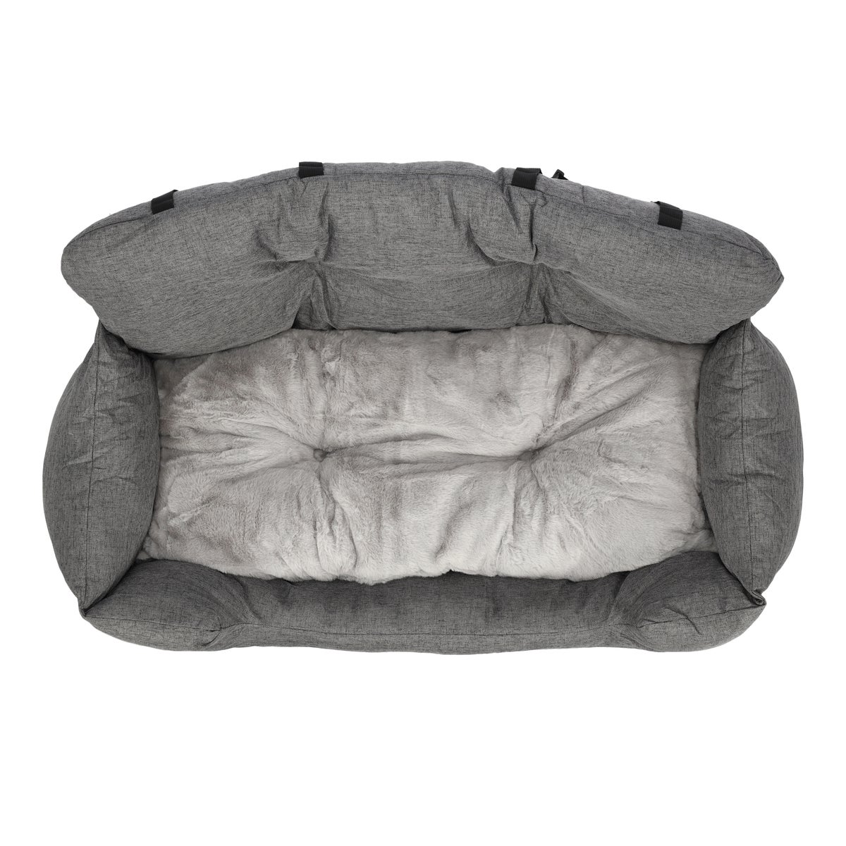 Hondenmand auto 95 x 42 cm grijs Hondenmand auto 95 x 42 cm grijs