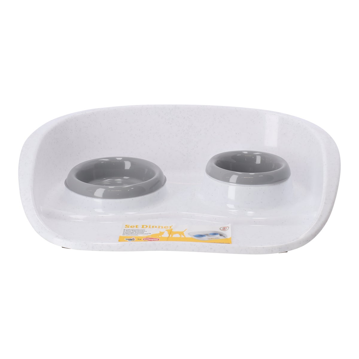 Huisdier dinner set grey Huisdier dinner set grey