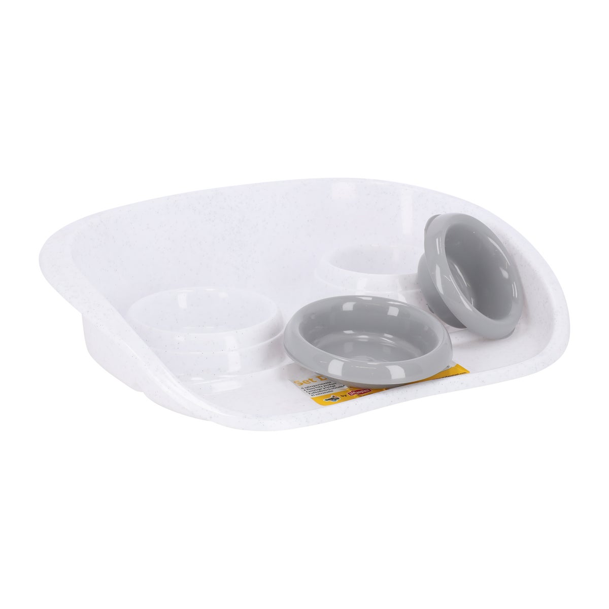 Huisdier dinner set grey Huisdier dinner set grey