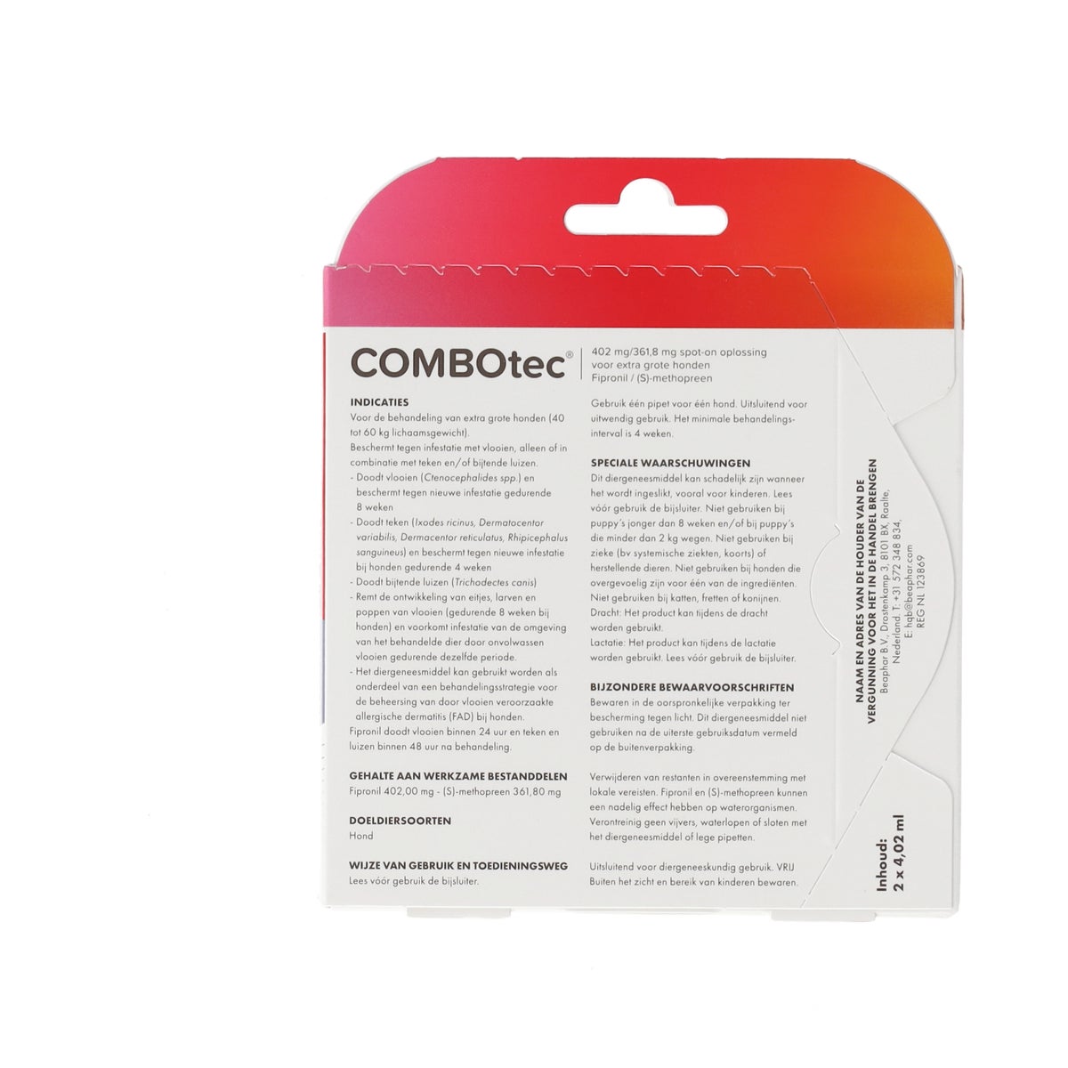 Combotec hond 40-60 kg Combotec hond 40-60 kg