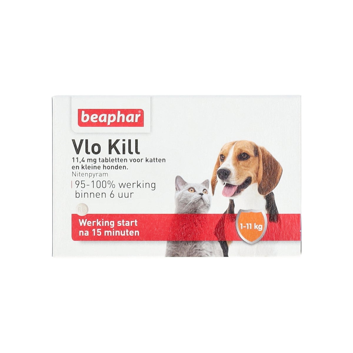 Vlo kill + kat & hond tot 11kg Beaphar Vlo kill + kat & hond tot 11kg Beaphar