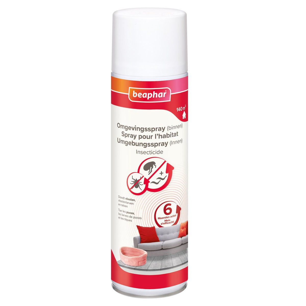 Omgevingsspray 500ml Beaphar Omgevingsspray 500ml Beaphar