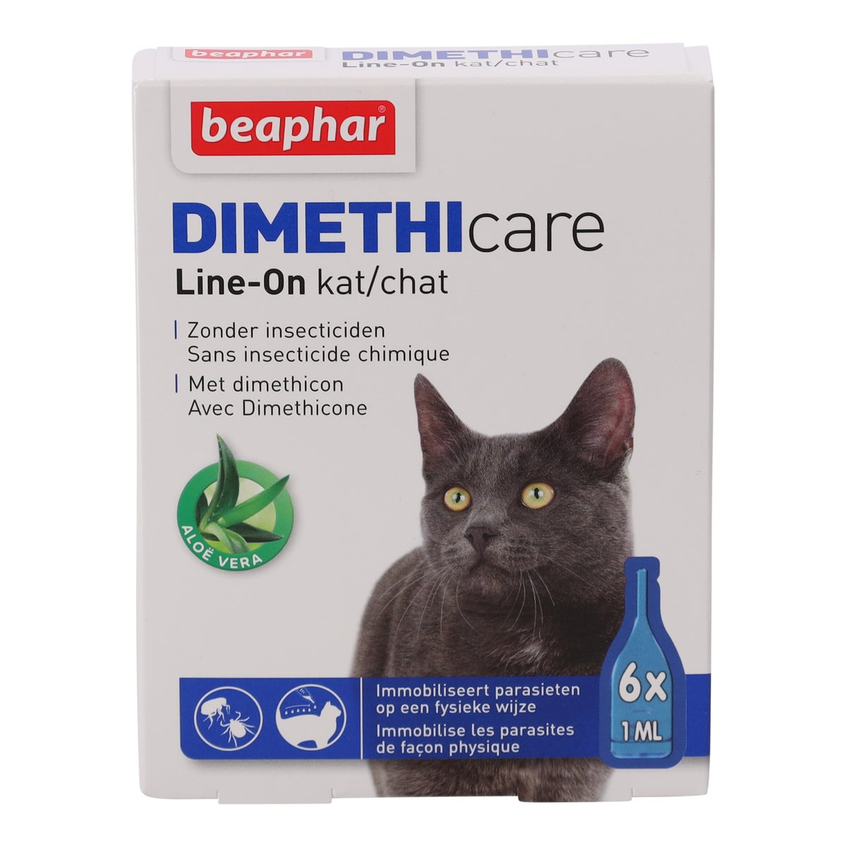 Vlooiendruppel kat dimethicare Vlooiendruppel kat dimethicare