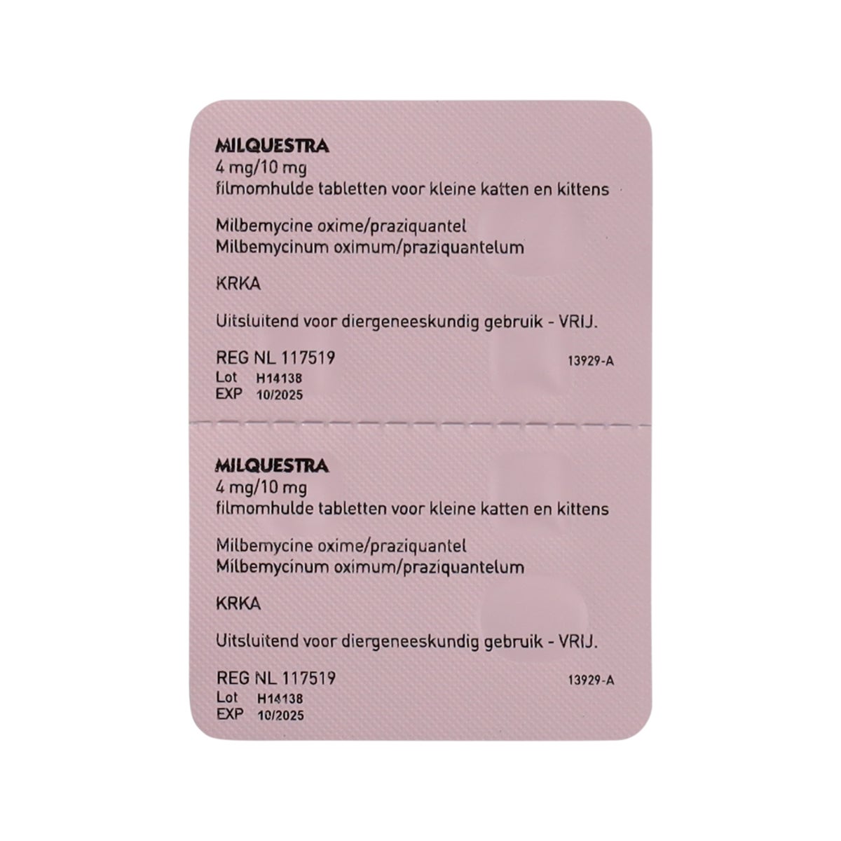 Wormmiddel Milquestra kat en kitten 4kg Beaphar Wormmiddel Milquestra kat en kitten 4kg Beaphar