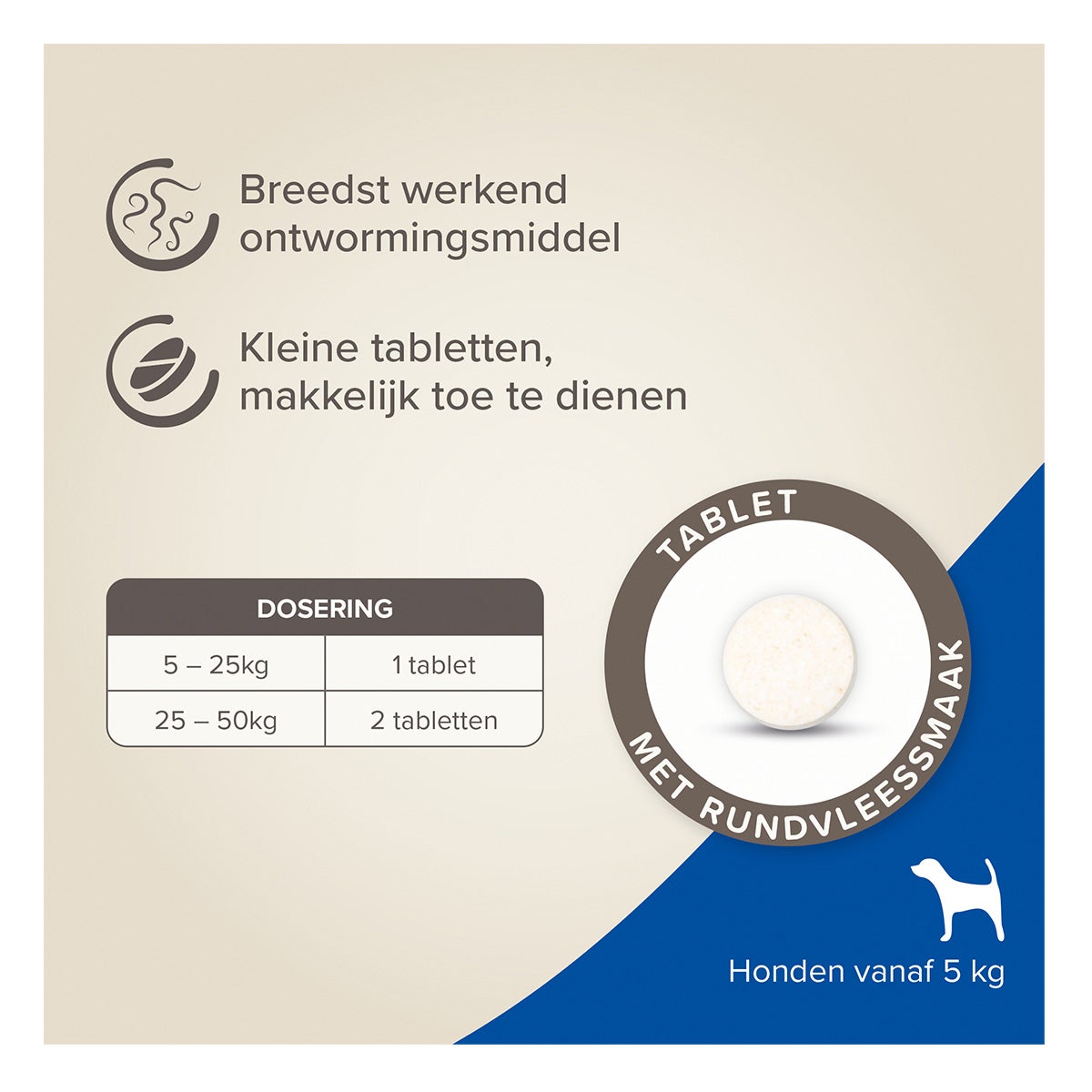 Milquestra hond 5-50 kg 2st. Beaphar Milquestra hond 5-50 kg 2st. Beaphar