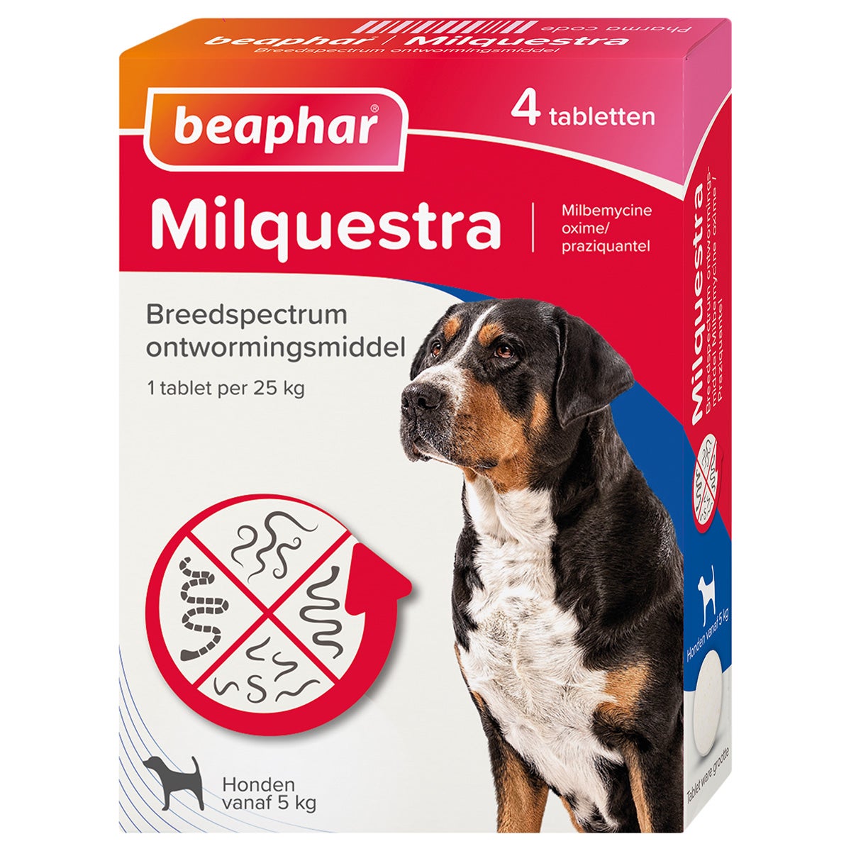 Milquestra hond 5-75 kg 4 stuks Beaphar Milquestra hond 5-75 kg 4 stuks Beaphar