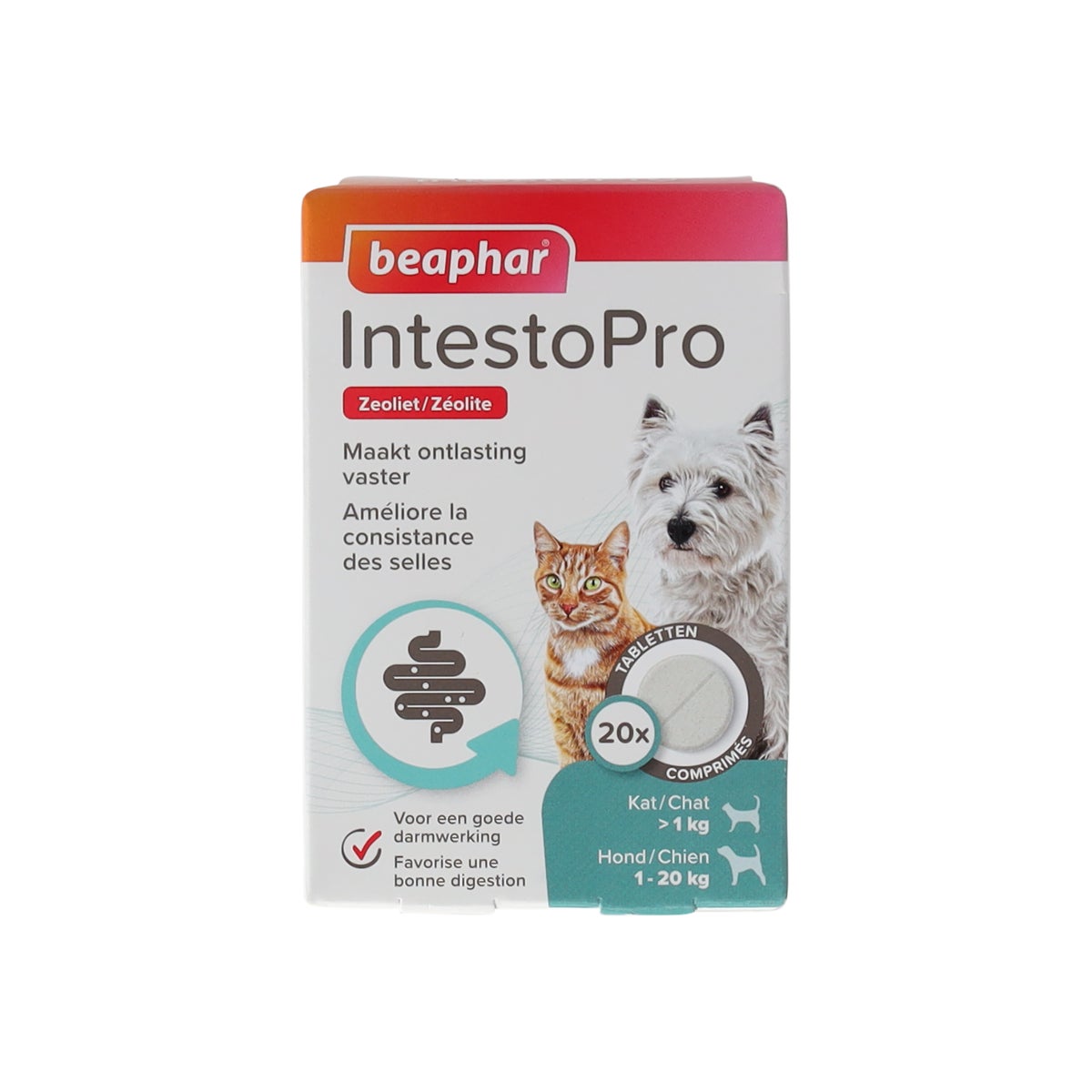 Intestopro kat hond tot 20kg Intestopro kat hond tot 20kg