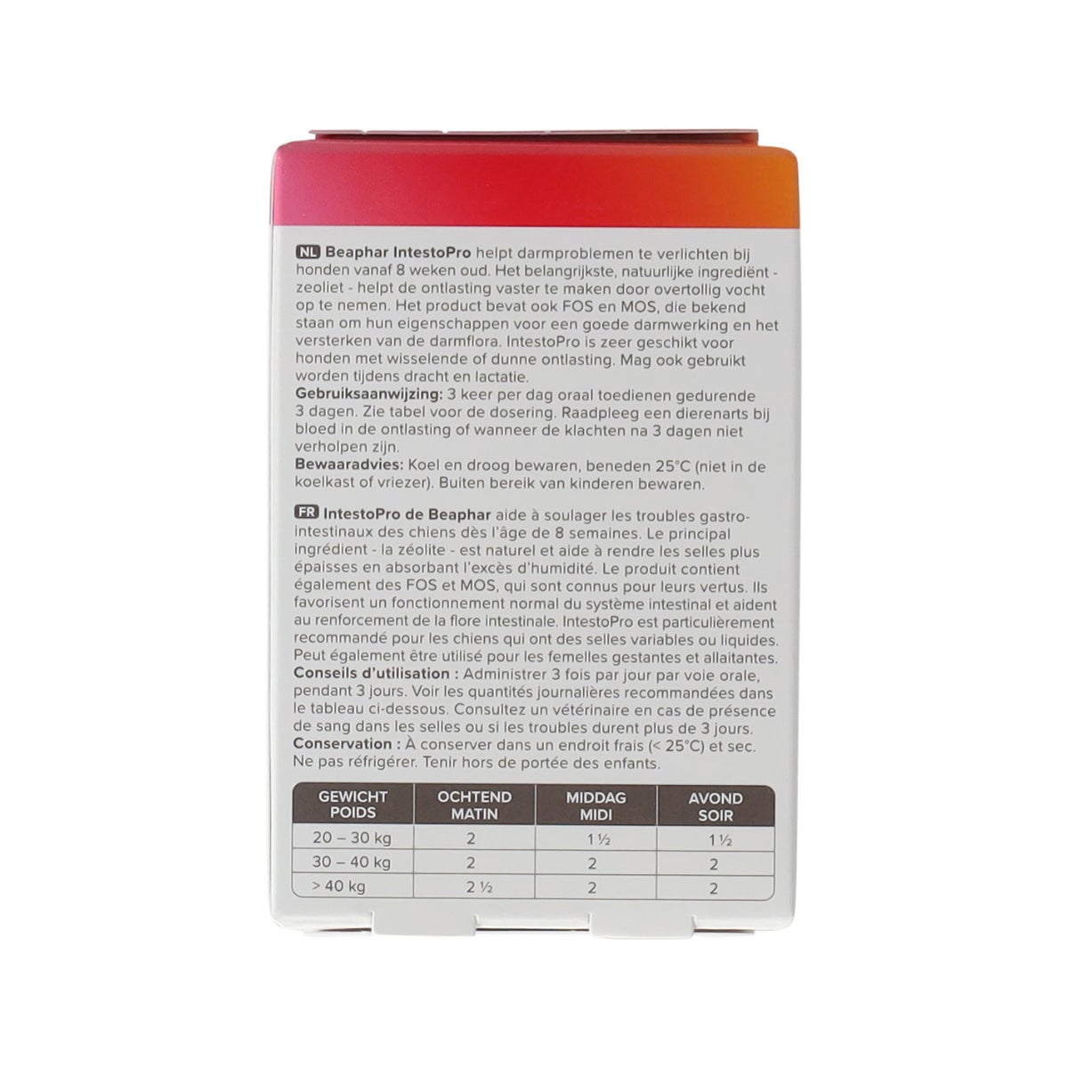 Intestopro hond vanaf 20kg Intestopro hond vanaf 20kg