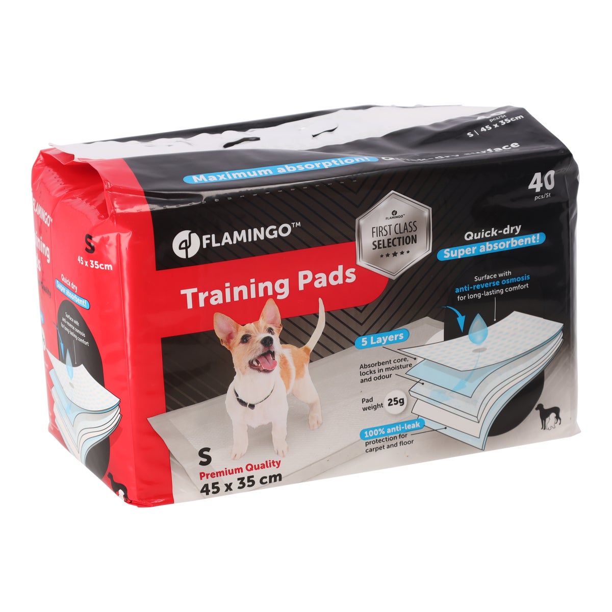 Trainings pad Zindi premium S 45x35cm 40st Trainings pad Zindi premium S 45x35cm 40st