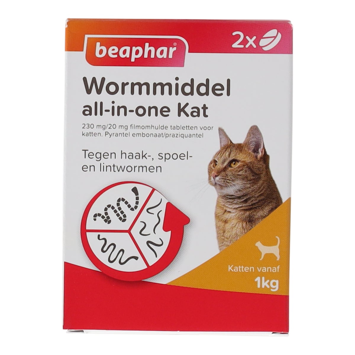 Wormmiddel all-in-one kat Beaphar Wormmiddel all-in-one kat Beaphar
