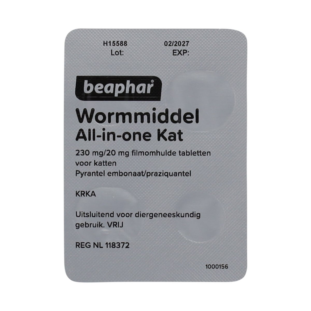 Wormmiddel all-in-one kat Beaphar Wormmiddel all-in-one kat Beaphar