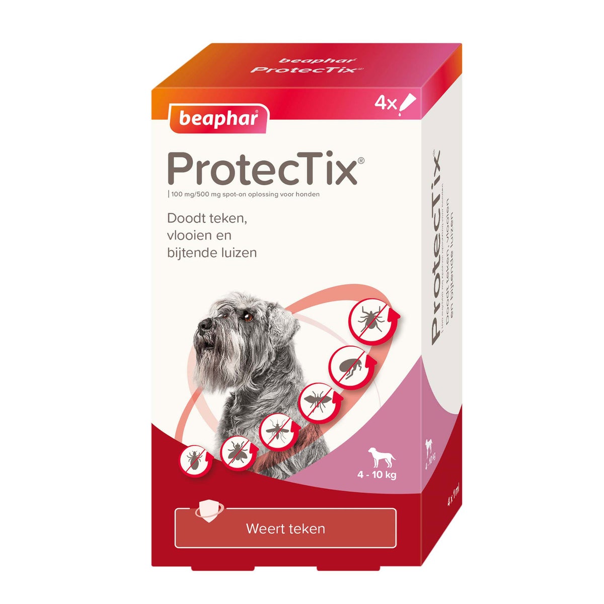 ProtecTix hond 4-10kg Beaphar ProtecTix hond 4-10kg Beaphar