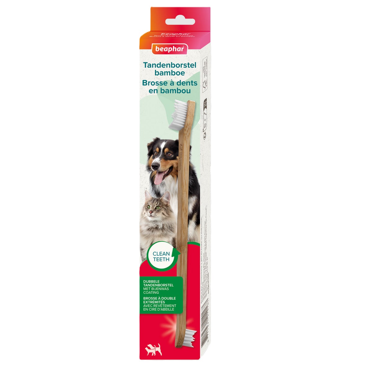 Tandenborstel bamboe Beaphar Tandenborstel bamboe Beaphar