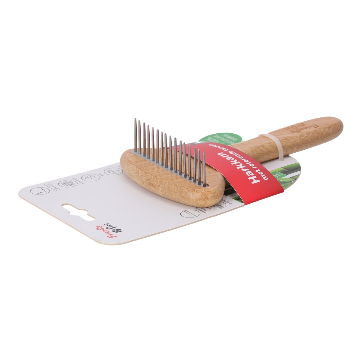 Kam huisdier bamboo 16tanden bamboo FP Kam huisdier bamboo 16tanden bamboo FP